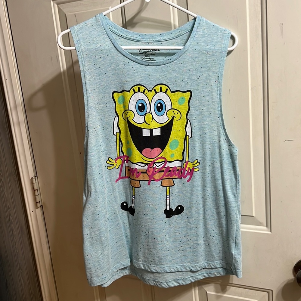 Junior’s SpongeBob Muscle Tank size medium